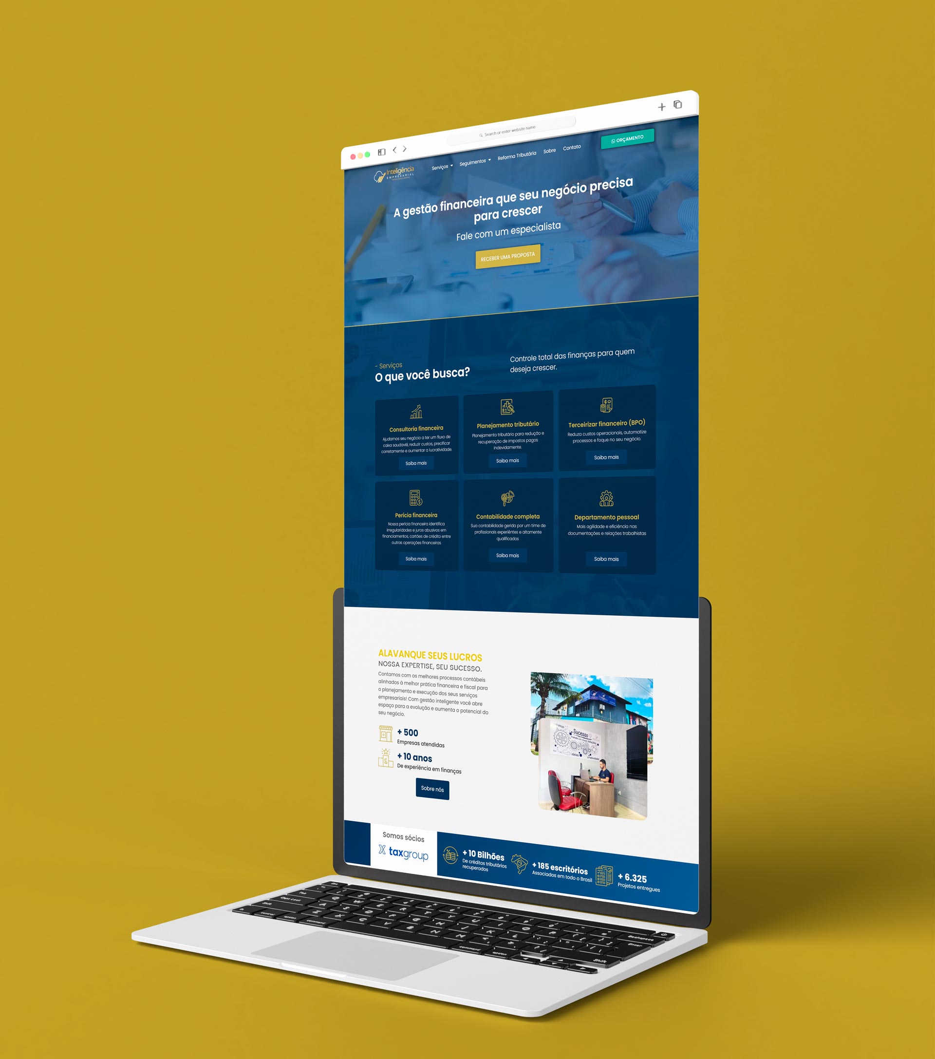 Site Inteligência Empresarial